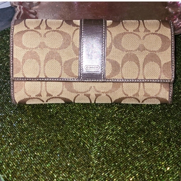 Bundle of COACH 2 wallets,   and wristlet bag - Picture 2 of 3